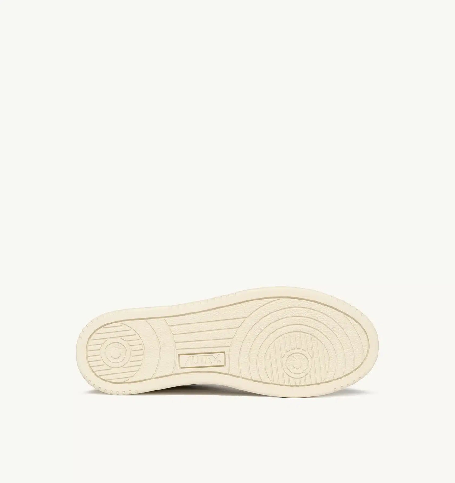 Autry Sneakers medalist low white leather beige cammello AULW GH04