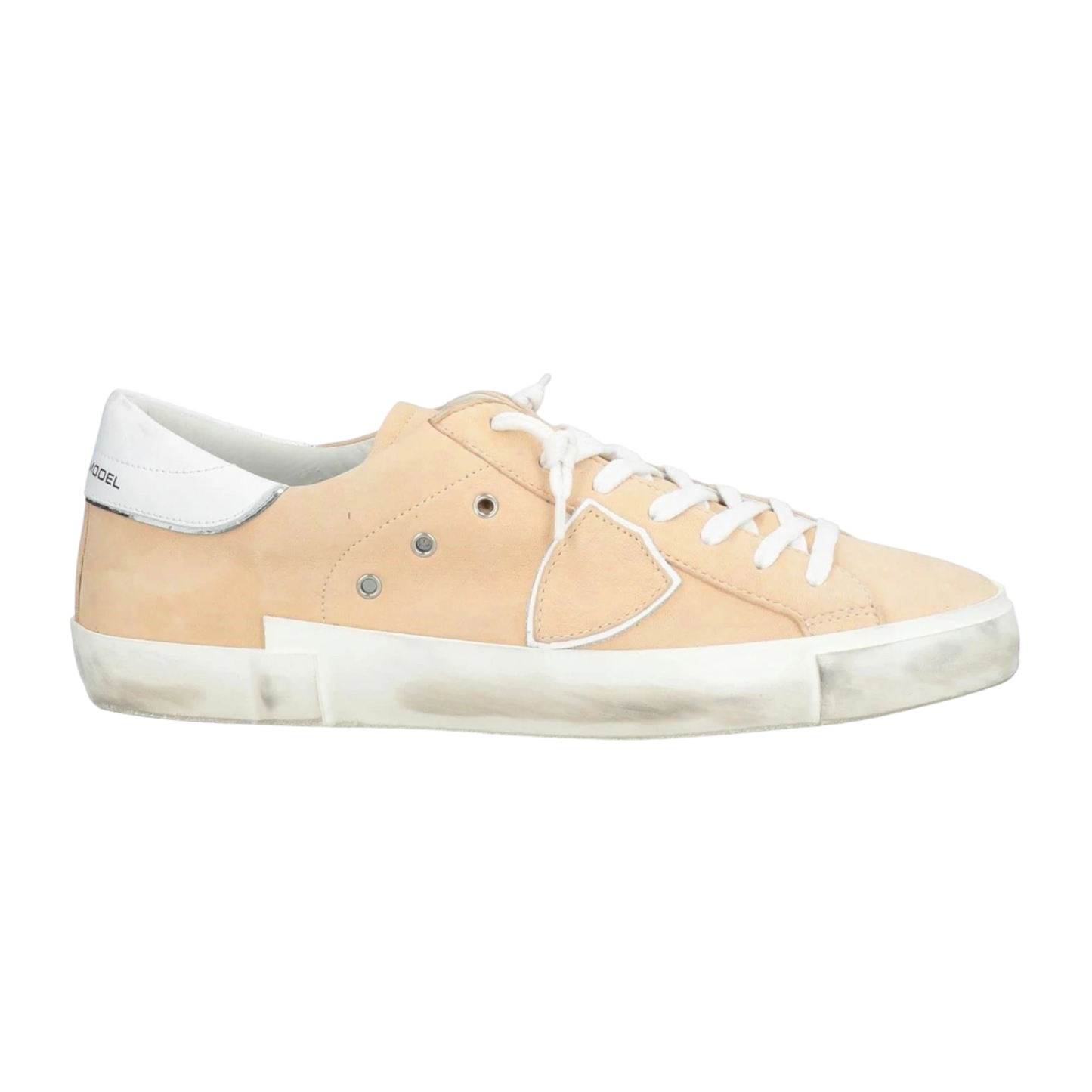 Philippe Model Paris PRSX PRLU NB21 Low Man Nubuck Lave Beige