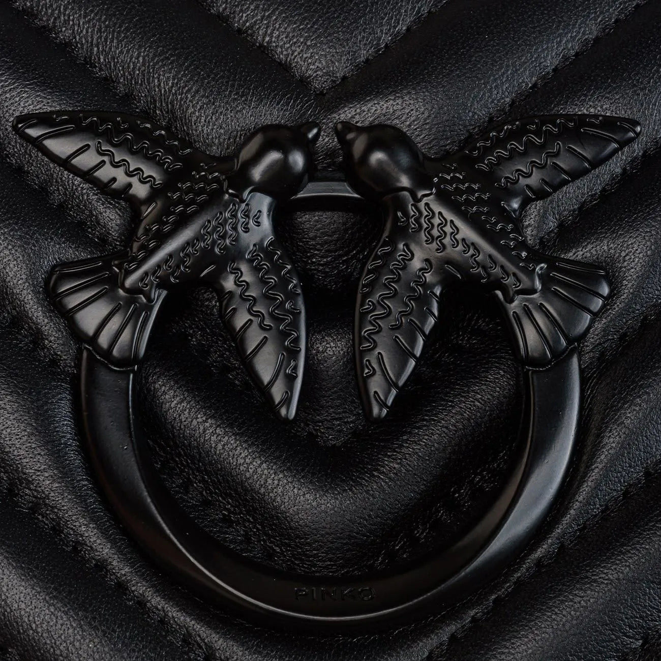 Pinko bags love click mini donna nero limousine