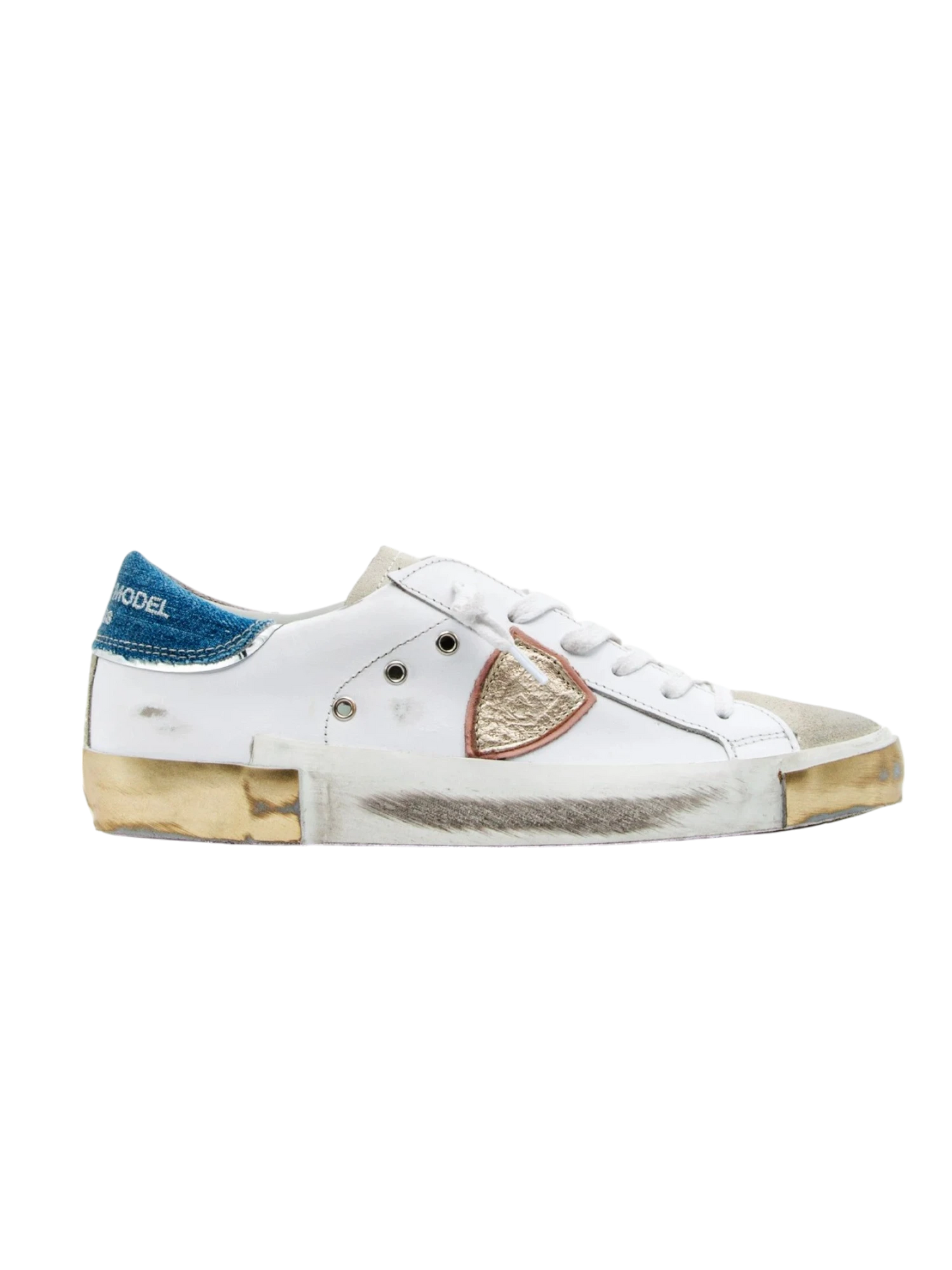 Philippe Model Paris Sneakers PRSX Low Woman PRLD VDD2 Bianco
