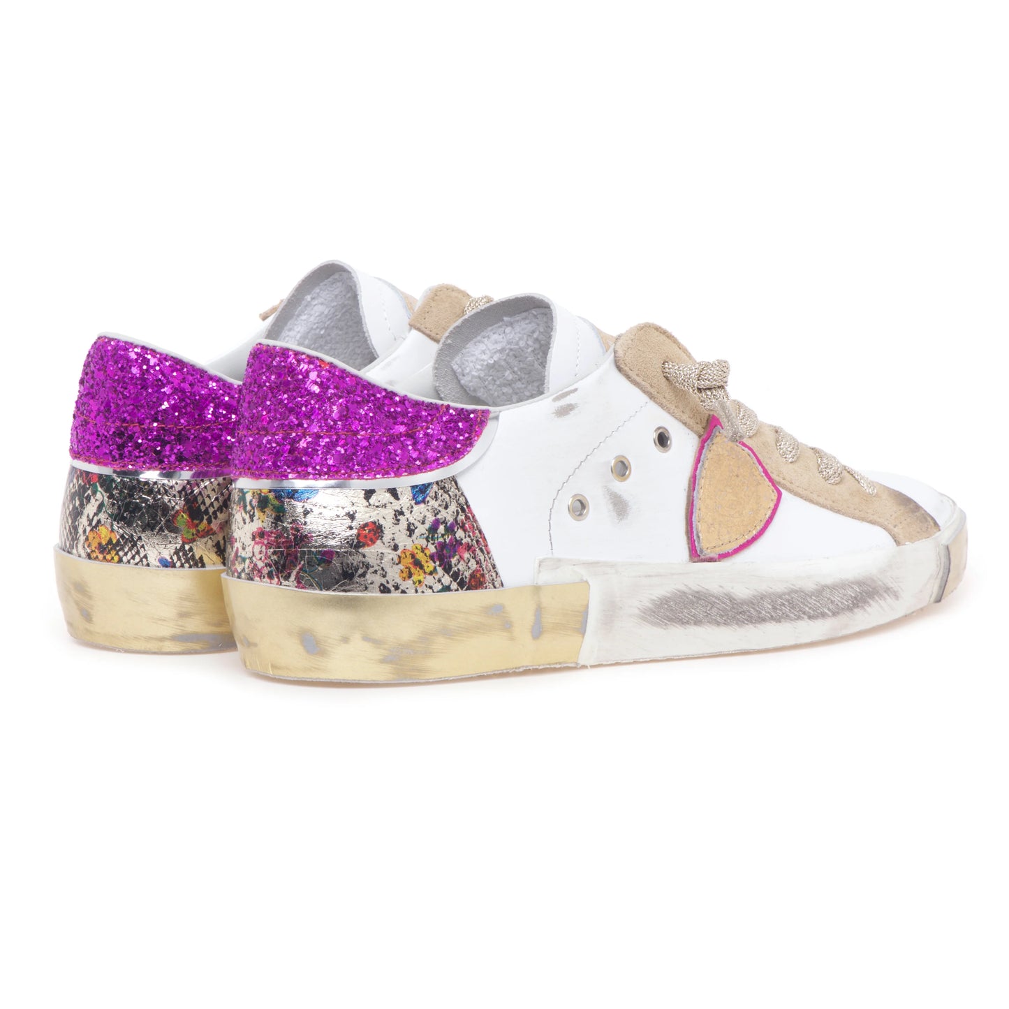 Philippe Model Paris Sneakers PRSX Low Woman PRLD VAN2 Bianco