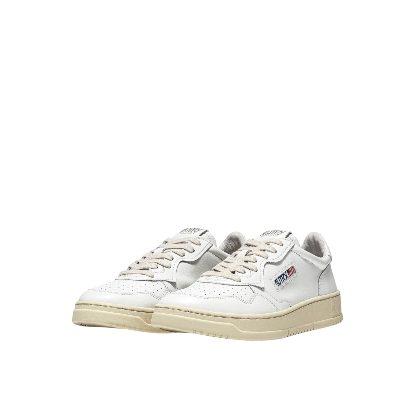 Autry Medalist Low bianca in pelle Total White AULW LL15
