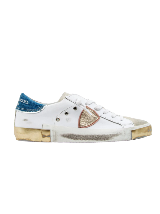 Philippe Model Paris Sneakers PRSX Low Woman PRLD VDD2 Bianco