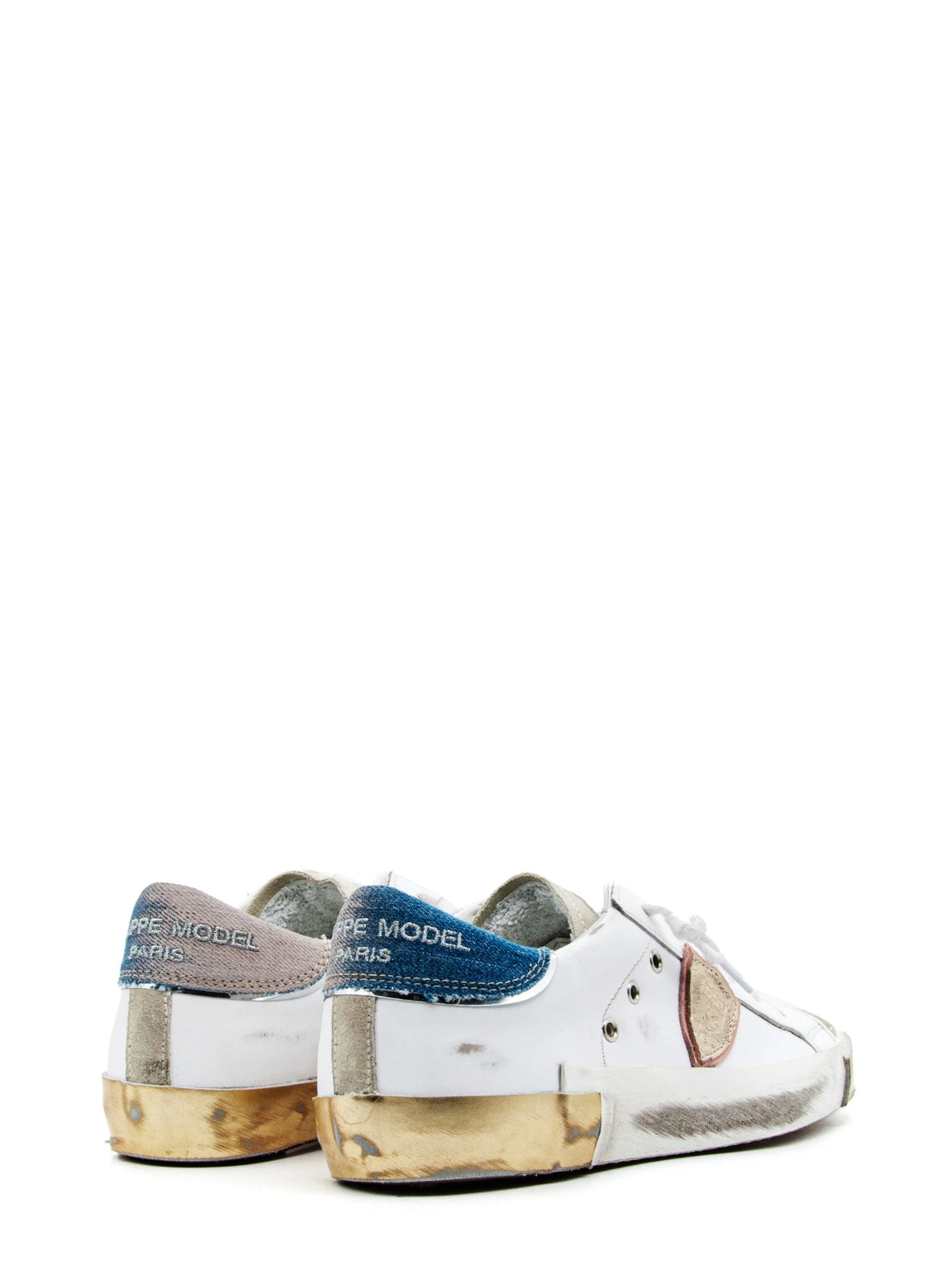 Philippe Model Paris Sneakers PRSX Low Woman PRLD VDD2 Bianco